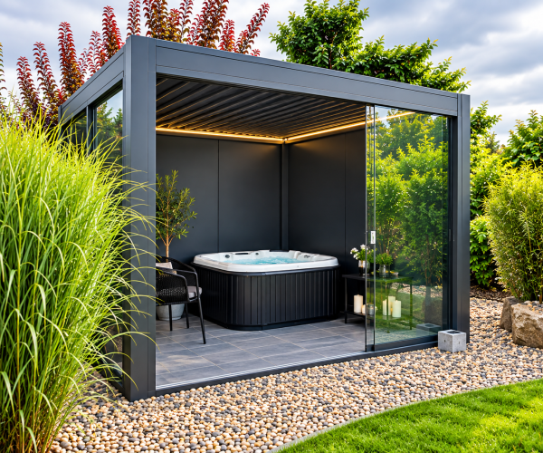 Pergola - Cube - Komplett